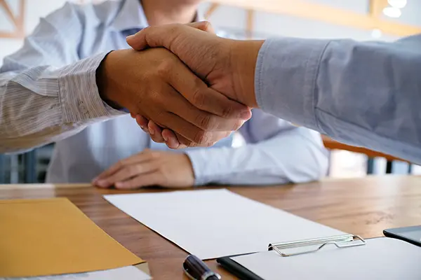 Imagen de un acuerdo para someterse a la mediación