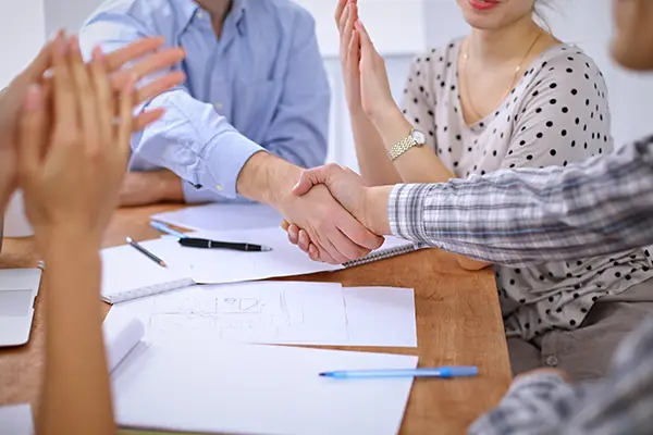 Imagen de un acuerdo de mediación