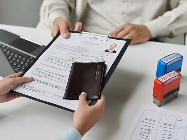 Imagen realizando tramites de recursos administrativos