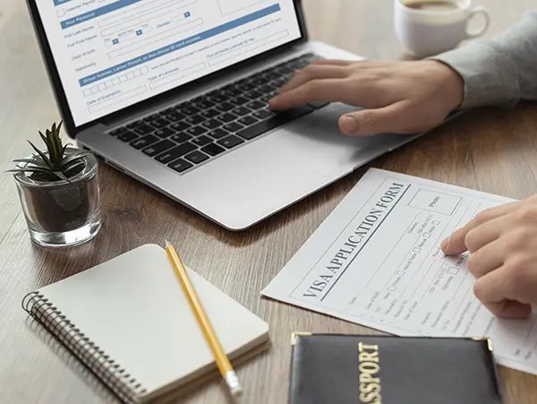 Imagen de tramitación online de solicitudes de permisos